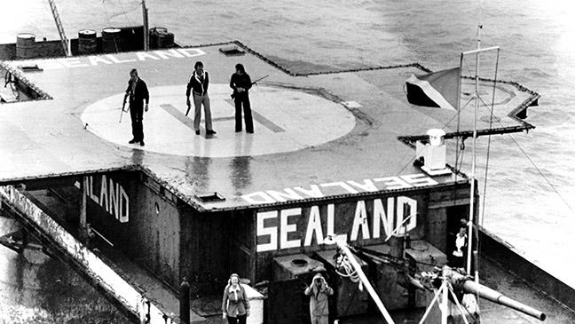 Sealand flag 2nd September 1967
